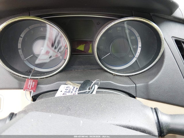 45196144 :رقم المزاد ، 5NPEB4AC0BH095780 vin ، 2011 Hyundai Sonata Gls مزاد بيع