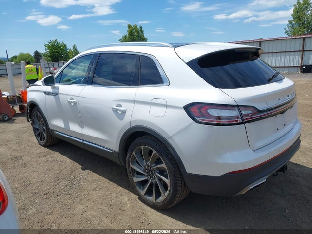 2019 Lincoln Nautilus Reserve მანქანა იყიდება აუქციონზე, vin: 2LMPJ8L93KBL12531, აუქციონის ნომერი: 45196149