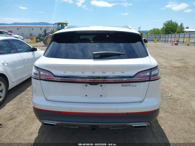 2019 Lincoln Nautilus Reserve მანქანა იყიდება აუქციონზე, vin: 2LMPJ8L93KBL12531, აუქციონის ნომერი: 45196149