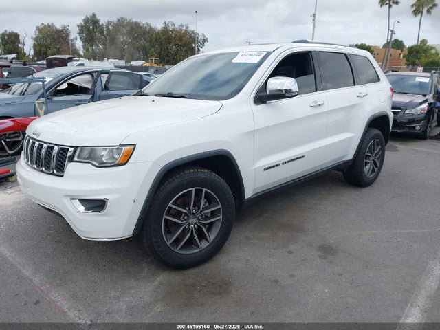 2018 Jeep Grand Cherokee Limited 4x2 მანქანა იყიდება აუქციონზე, vin: 1C4RJEBG6JC412547, აუქციონის ნომერი: 45196160