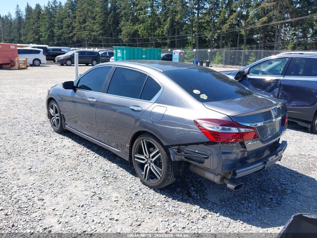 45196175 :رقم المزاد ، 1HGCR2F19HA122281 vin ، 2017 Honda Accord Sport Se مزاد بيع
