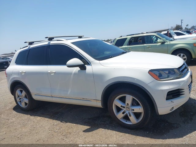 45196287 :رقم المزاد ، WVGFF9BP8CD005351 vin ، 2012 Volkswagen Touareg Vr6 Lux مزاد بيع