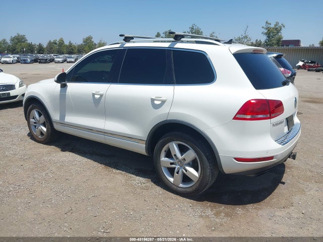 45196287 :رقم المزاد ، WVGFF9BP8CD005351 vin ، 2012 Volkswagen Touareg Vr6 Lux مزاد بيع