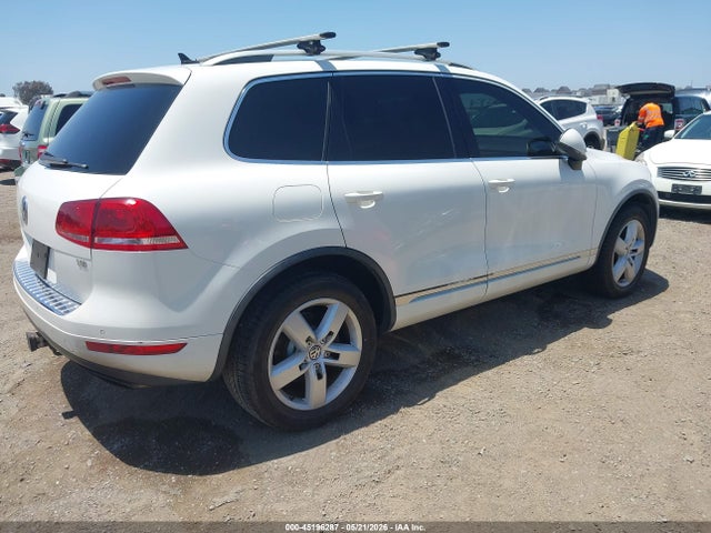 45196287 :رقم المزاد ، WVGFF9BP8CD005351 vin ، 2012 Volkswagen Touareg Vr6 Lux مزاد بيع