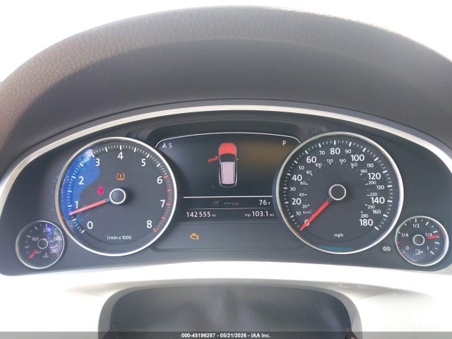 45196287 :رقم المزاد ، WVGFF9BP8CD005351 vin ، 2012 Volkswagen Touareg Vr6 Lux مزاد بيع