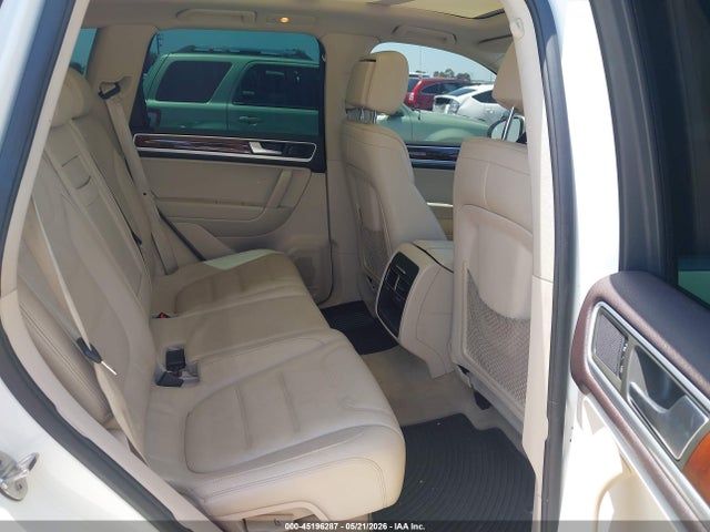 45196287 :رقم المزاد ، WVGFF9BP8CD005351 vin ، 2012 Volkswagen Touareg Vr6 Lux مزاد بيع