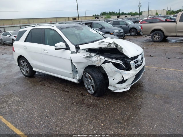 Продаж на аукціоні авто 2016 Mercedes-benz Gle 400 4matic, vin: 4JGDA5GB8GA627287, номер лоту: 45196334