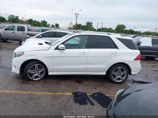 2016 Mercedes-benz Gle 400 4matic მანქანა იყიდება აუქციონზე, vin: 4JGDA5GB8GA627287, აუქციონის ნომერი: 45196334