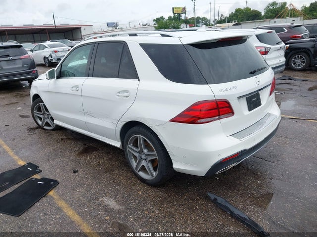 2016 Mercedes-benz Gle 400 4matic მანქანა იყიდება აუქციონზე, vin: 4JGDA5GB8GA627287, აუქციონის ნომერი: 45196334