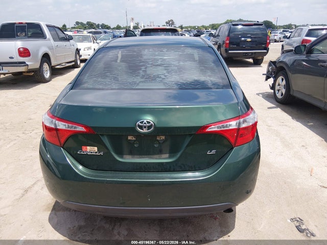 45196367 :رقم المزاد ، 5YFBURHE8EP152283 vin ، 2014 Toyota Corolla Le مزاد بيع