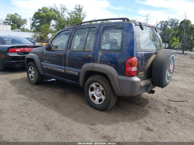 Продажа на аукционе авто 2002 Jeep Liberty Sport, vin: 1J4GL48K72W325547, номер лота: 45196366