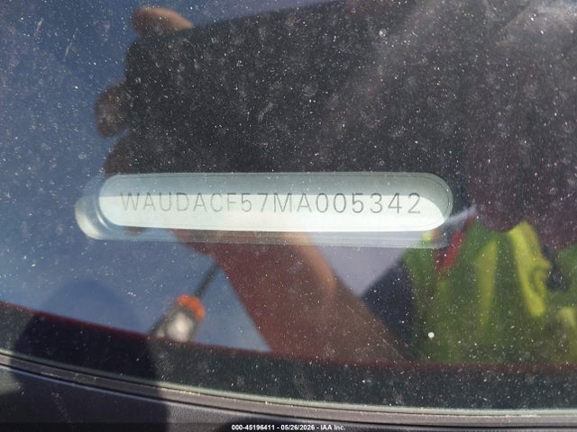 Продаж на аукціоні авто 2021 Audi A5 Sportback Premium 45 Tfsi Quattro S Tronic, vin: WAUDACF57MA005342, номер лоту: 45196411