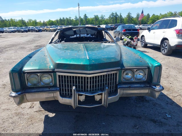 Auction sale of the 1972 Cadillac Eldorado, vin: 6L67S20405504, lot number: 45196426