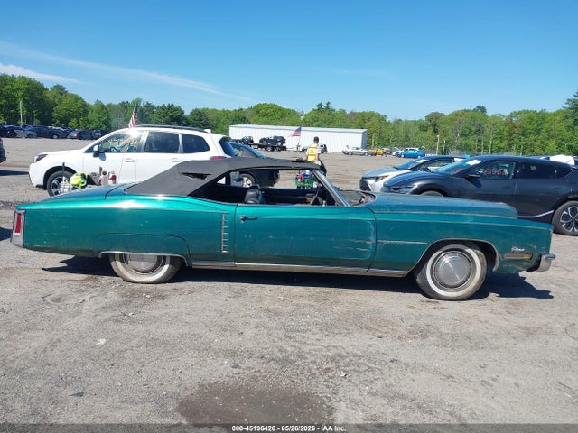 Auction sale of the 1972 Cadillac Eldorado, vin: 6L67S20405504, lot number: 45196426