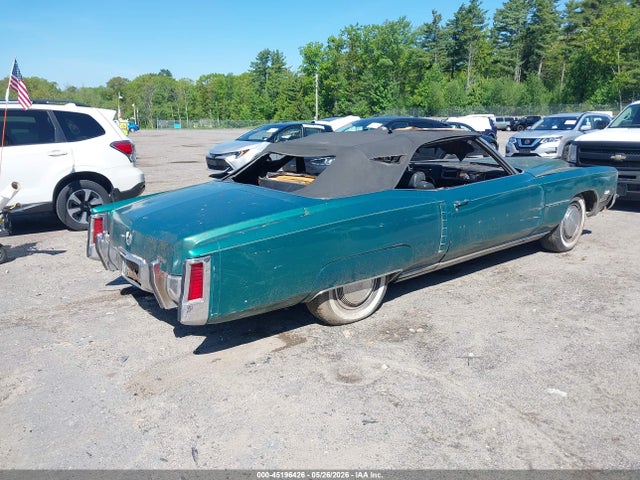 Auction sale of the 1972 Cadillac Eldorado, vin: 6L67S20405504, lot number: 45196426
