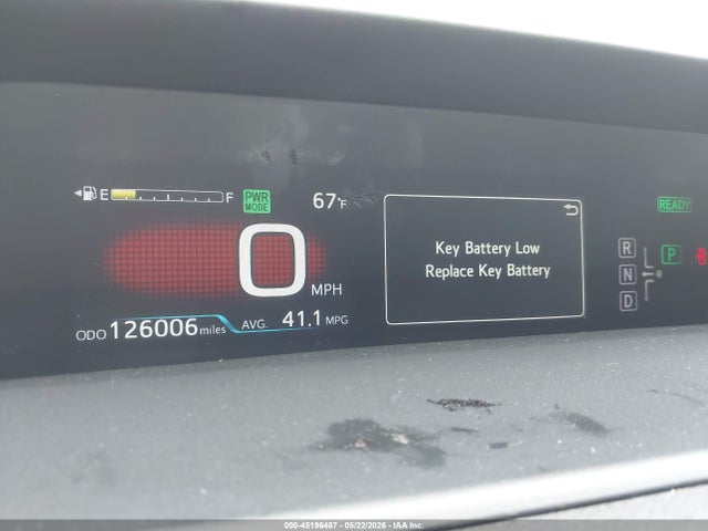 Продаж на аукціоні авто 2016 Toyota Prius Two, vin: JTDKBRFU3G3000892, номер лоту: 45196487
