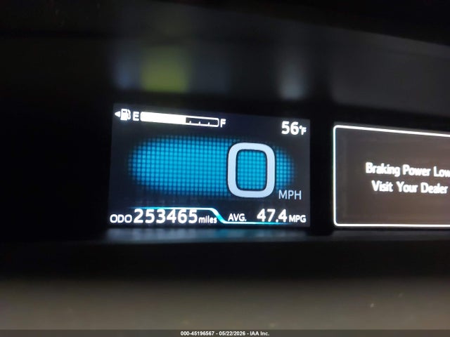 Aukcja sprzedaży 2016 Toyota Prius Three, vin: JTDKARFU1G3017824, numer aukcji: 45196567
