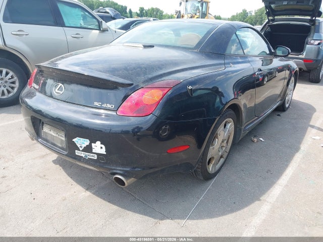 2005 Lexus Sc 430 მანქანა იყიდება აუქციონზე, vin: JTHFN48Y550066384, აუქციონის ნომერი: 45196591