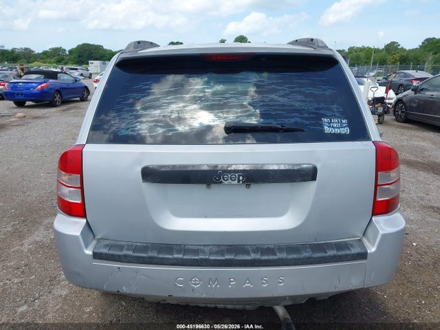 2007 Jeep Compass Sport მანქანა იყიდება აუქციონზე, vin: 1J8FT47W77D171469, აუქციონის ნომერი: 45196630