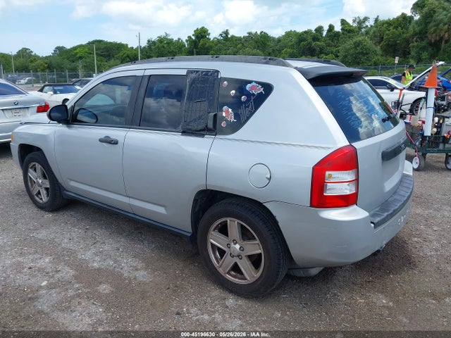 2007 Jeep Compass Sport მანქანა იყიდება აუქციონზე, vin: 1J8FT47W77D171469, აუქციონის ნომერი: 45196630