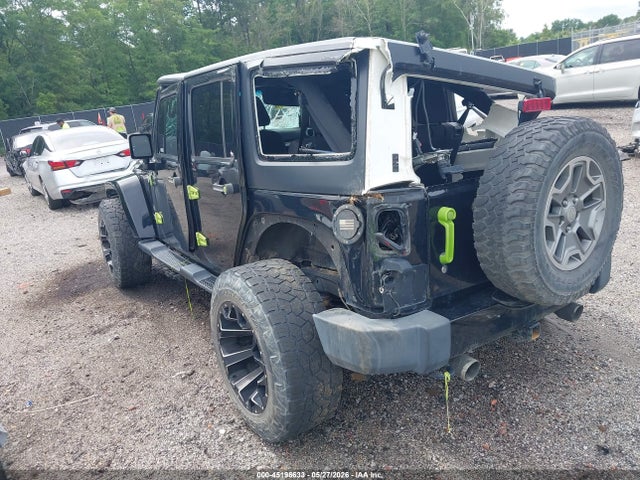 45196633 :رقم المزاد ، 1C4BJWEG3HL623413 vin ، 2017 Jeep Wrangler Unlimited Sahara 4x4 مزاد بيع