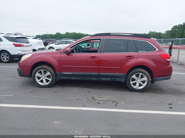 45196638 :رقم المزاد ، 4S4BRBDC8E3201449 vin ، 2014 Subaru Outback 2.5i Premium مزاد بيع