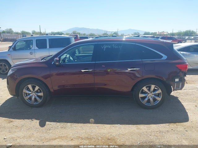 Aukcja sprzedaży 2014 Acura Mdx Advance Pkg W/entertainment Pkg, vin: 5FRYD4H84EB030991, numer aukcji: 45196646