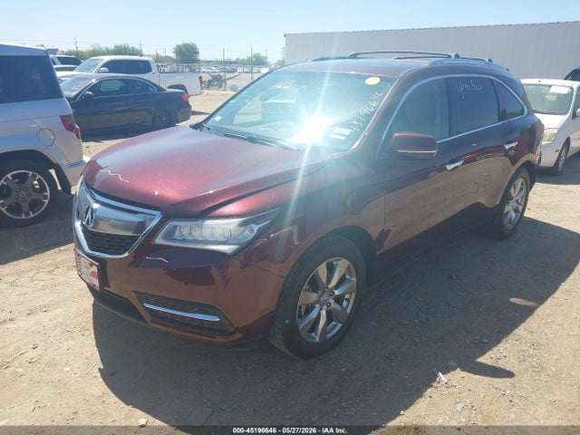 Aukcja sprzedaży 2014 Acura Mdx Advance Pkg W/entertainment Pkg, vin: 5FRYD4H84EB030991, numer aukcji: 45196646