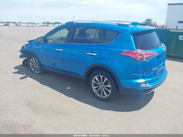 Aukcja sprzedaży 2016 Toyota Rav4 Hybrid Limited, vin: JTMDJREV2GD017215, numer aukcji: 45196666