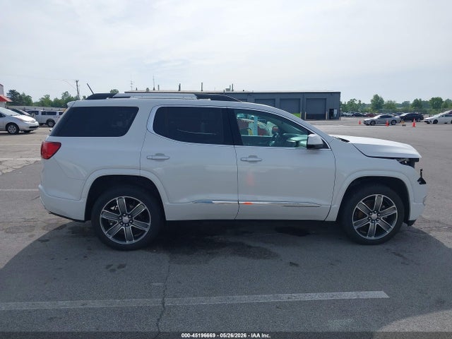 2018 Gmc Acadia Denali მანქანა იყიდება აუქციონზე, vin: 1GKKNXLS2JZ103874, აუქციონის ნომერი: 45196669