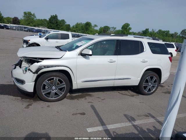 2018 Gmc Acadia Denali მანქანა იყიდება აუქციონზე, vin: 1GKKNXLS2JZ103874, აუქციონის ნომერი: 45196669