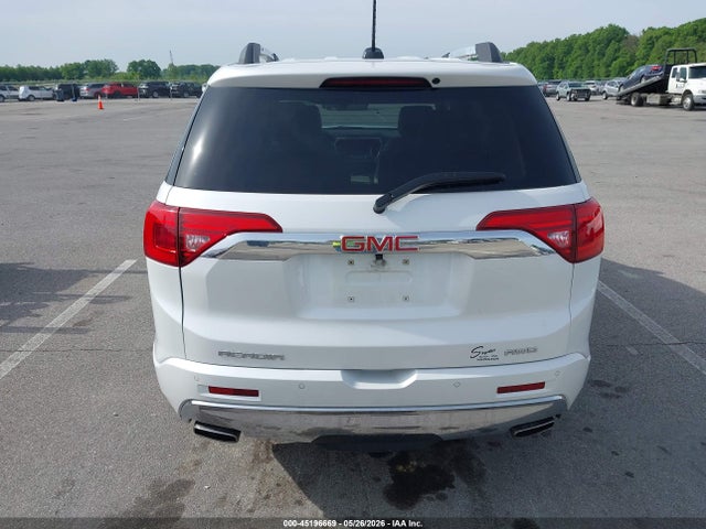 2018 Gmc Acadia Denali მანქანა იყიდება აუქციონზე, vin: 1GKKNXLS2JZ103874, აუქციონის ნომერი: 45196669