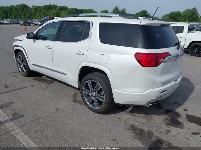 2018 Gmc Acadia Denali მანქანა იყიდება აუქციონზე, vin: 1GKKNXLS2JZ103874, აუქციონის ნომერი: 45196669