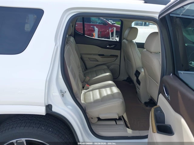 2018 Gmc Acadia Denali მანქანა იყიდება აუქციონზე, vin: 1GKKNXLS2JZ103874, აუქციონის ნომერი: 45196669