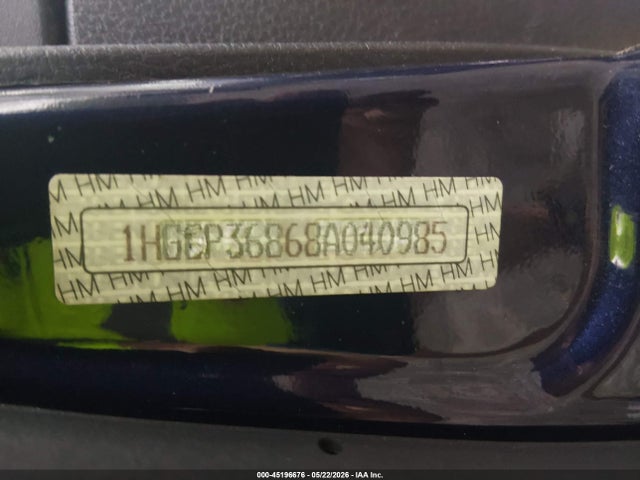 Продаж на аукціоні авто 2008 Honda Accord 3.5 Ex-l, vin: 1HGCP36868A040985, номер лоту: 45196676