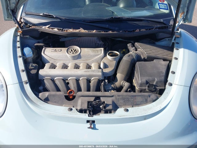 Продажа на аукционе авто 2010 Volkswagen New Beetle 2.5l Final Edition, vin: 3VWRW3AG5AM027483, номер лота: 45196679
