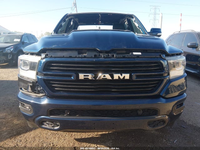 45196803 :رقم المزاد ، 1C6SRFJT8NN406071 vin ، 2022 Ram 1500 Laramie  4x4 5'7 Box مزاد بيع