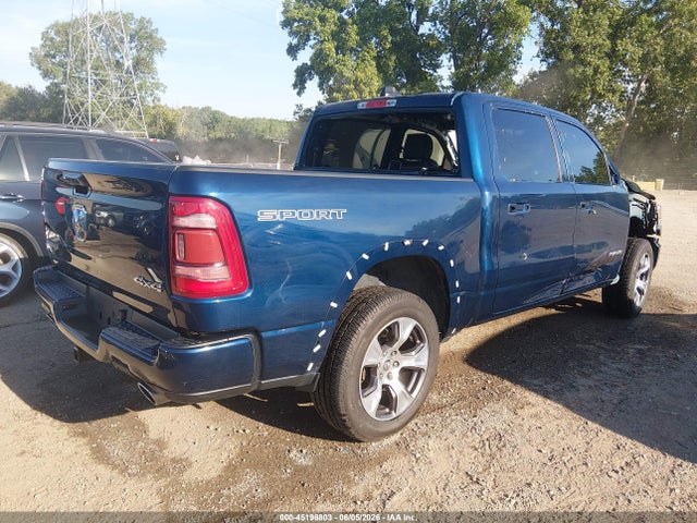 45196803 :رقم المزاد ، 1C6SRFJT8NN406071 vin ، 2022 Ram 1500 Laramie  4x4 5'7 Box مزاد بيع