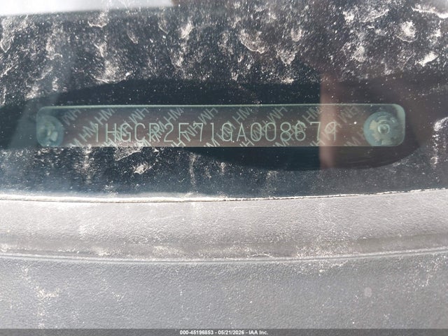 2016 Honda Accord Ex მანქანა იყიდება აუქციონზე, vin: 1HGCR2F71GA008679, აუქციონის ნომერი: 45196853