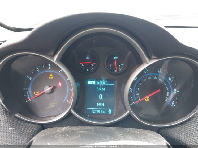 45196855 :رقم المزاد ، 1G1PC5SB3E7162326 vin ، 2014 Chevrolet Cruze 1lt Auto مزاد بيع