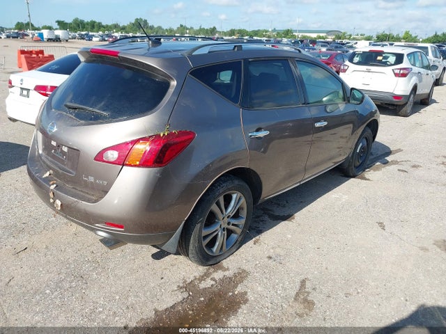 45196892 :رقم المزاد ، JN8AZ1MW0AW129258 vin ، 2010 Nissan Murano Le مزاد بيع