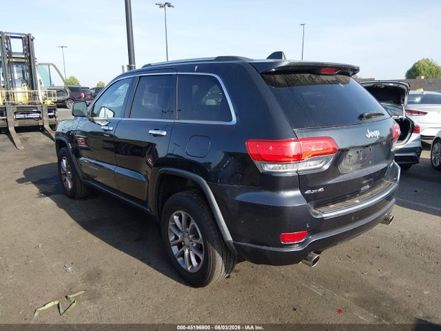 Aukcja sprzedaży 2014 Jeep Grand Cherokee Limited, vin: 1C4RJFBG4EC219549, numer aukcji: 45196900
