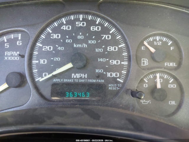Aukcja sprzedaży 2001 Chevrolet Silverado 1500 Ls, vin: 2GCEK19T711386599, numer aukcji: 45196901