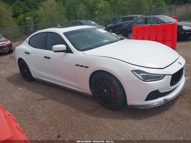 45196945 :رقم المزاد ، ZAM57RTA1E1085731 vin ، 2014 Maserati Ghibli S Q4 مزاد بيع