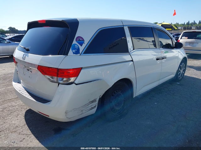 2014 Honda Odyssey Lx მანქანა იყიდება აუქციონზე, vin: 5FNRL5H26EB094573, აუქციონის ნომერი: 45197055