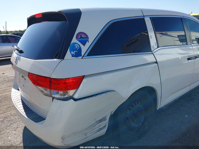 2014 Honda Odyssey Lx მანქანა იყიდება აუქციონზე, vin: 5FNRL5H26EB094573, აუქციონის ნომერი: 45197055