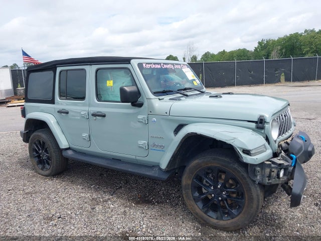 45197078 :رقم المزاد ، 1C4RJXP65RW210000 vin ، 2024 Jeep Wrangler 4xe Sahara 4xe مزاد بيع