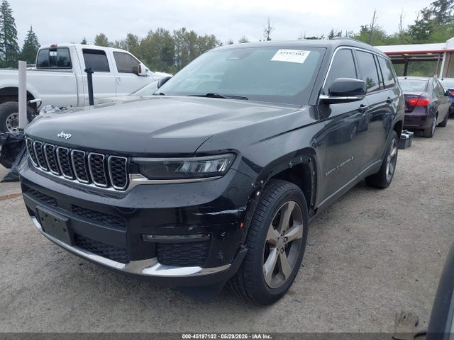 45197102 :رقم المزاد ، 1C4RJJBG6N8548193 vin ، 2022 Jeep Grand Cherokee L Limited 4x2 مزاد بيع