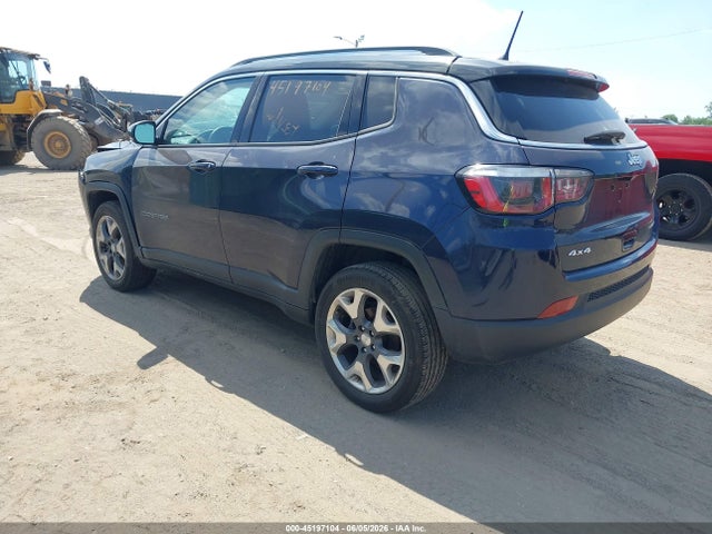 Aukcja sprzedaży 2018 Jeep Compass Limited 4x4, vin: 3C4NJDCB4JT249994, numer aukcji: 45197104