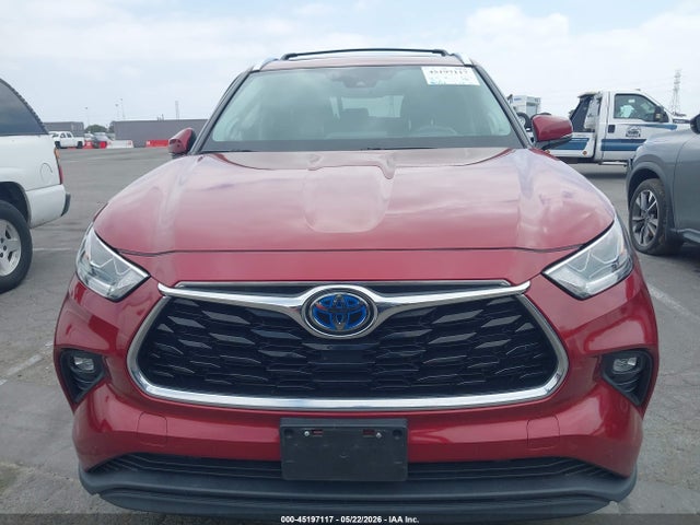 2021 Toyota Highlander Hybrid Limited მანქანა იყიდება აუქციონზე, vin: 5TDDBRCH1MS015160, აუქციონის ნომერი: 45197117